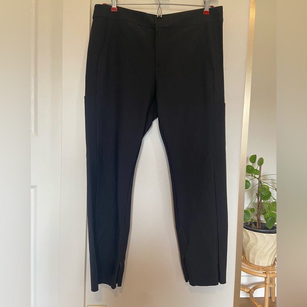 Athleta Black Sleek Steller Trouser Size 16